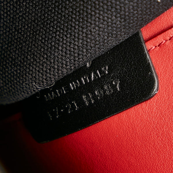 サルヴァトーレフェラガモ ガンチーニ リュック バックパック FZ-21　H987 ベージュ ブラック PVC レザー レディース Salvatore Ferragamo 【中古】