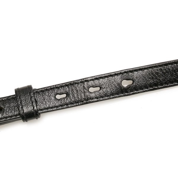 グッチ GGマーモント GGキャンバス 斜め掛け チェーン ショルダーバッグ 447632 ベージュ ブラック キャンバス レザー レディース GUCCI 【中古】