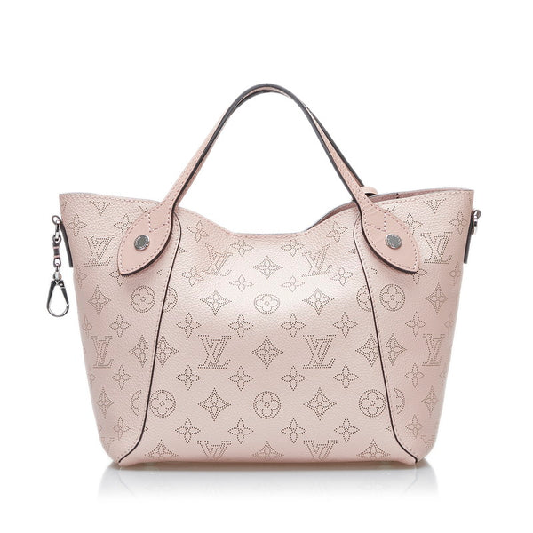 ルイ ヴィトン マヒナ ヒナPM ハンドバッグ ショルダーバッグ 2WAY M54353 マグノリア レザー レディース LOUIS VUITTON 【中古】