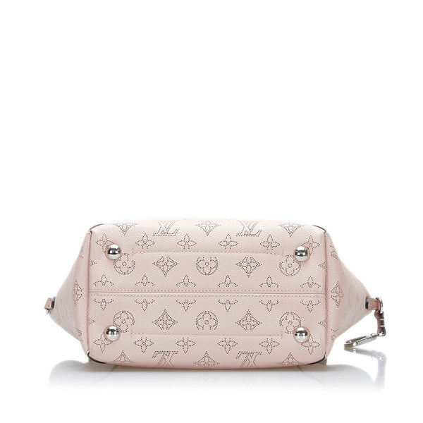 ルイ ヴィトン マヒナ ヒナPM ハンドバッグ ショルダーバッグ 2WAY M54353 マグノリア レザー レディース LOUIS VUITTON 【中古】
