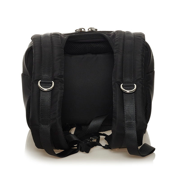 プラダ リュック バックパック ボディバッグ 2VZ044 ブラック カーキ ナイロン メンズ PRADA 【中古】