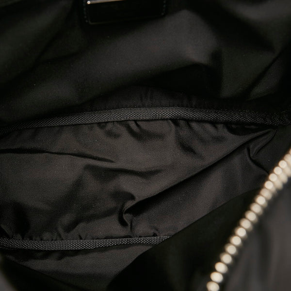 プラダ リュック バックパック ボディバッグ 2VZ044 ブラック カーキ ナイロン メンズ PRADA 【中古】