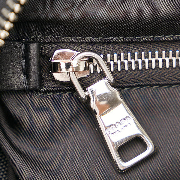 プラダ リュック バックパック ボディバッグ 2VZ044 ブラック カーキ ナイロン メンズ PRADA 【中古】
