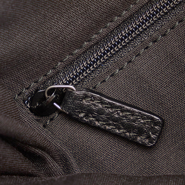 グッチ アビー GG ワンショルダー ハンドバッグ 265692 ブラック ナイロン レザー レディース GUCCI 【中古】