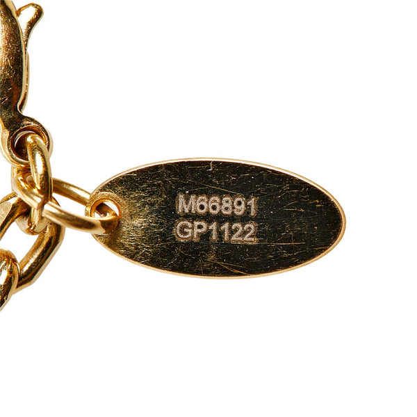 ルイ ヴィトン オーバー ザ レインボー ブレスレット M66891 ゴールド メッキ レディース LOUIS VUITTON 【中古】
