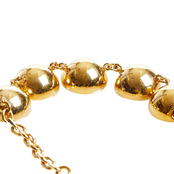 ルイ ヴィトン オーバー ザ レインボー ブレスレット M66891 ゴールド メッキ レディース LOUIS VUITTON 【中古】
