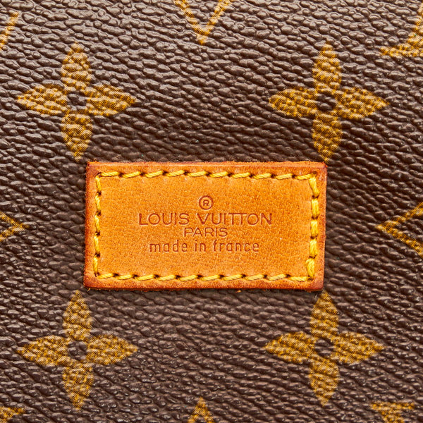 ルイ ヴィトン モノグラム ソミュール 30 斜め掛け ショルダーバッグ M42256 ブラウン PVC レザー レディース LOUIS VUITTON 【中古】