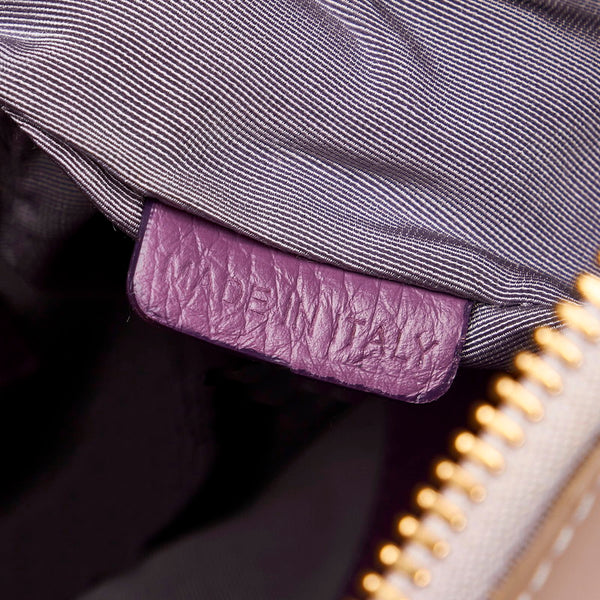 バーバリー プローサム クラッチバッグ ショルダーバッグ 2WAY ピンク  パープル ラバー レザー レディース BURBERRY 【中古】