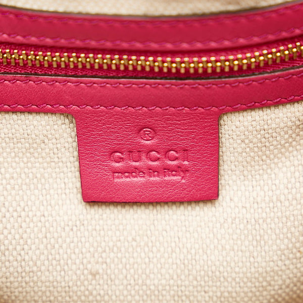 グッチ ソーホー ハンドバッグ ショルダーバッグ 2WAY 336751 ピンク エナメル レディース GUCCI 【中古】