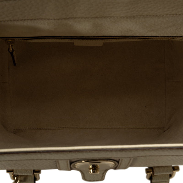 グッチ ハンドバッグ ドクターズバッグ 146002 ホワイト ピンク レザー レディース GUCCI 【中古】