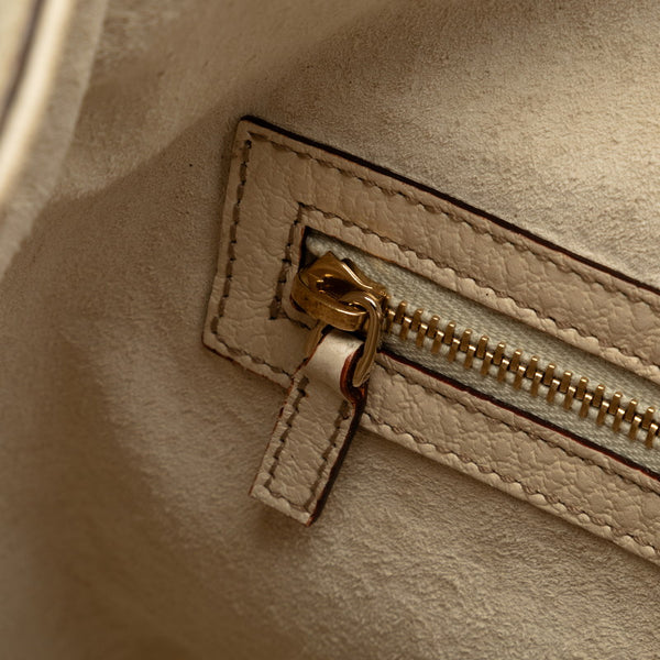 グッチ ハンドバッグ ドクターズバッグ 146002 ホワイト ピンク レザー レディース GUCCI 【中古】