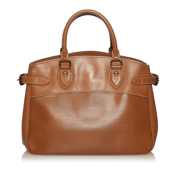ルイ ヴィトン エピ パッシィPM M5926I ブラウン  レザー ハンドバッグ レディース LOUIS VUITTON 【中古】