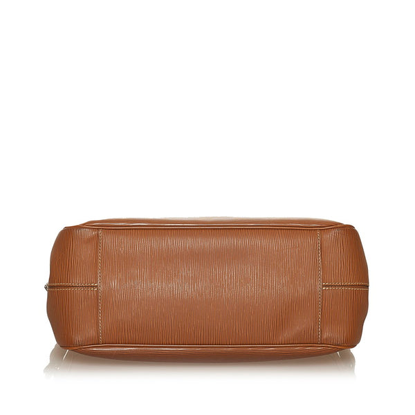 ルイ ヴィトン エピ パッシィPM M5926I ブラウン  レザー ハンドバッグ レディース LOUIS VUITTON 【中古】