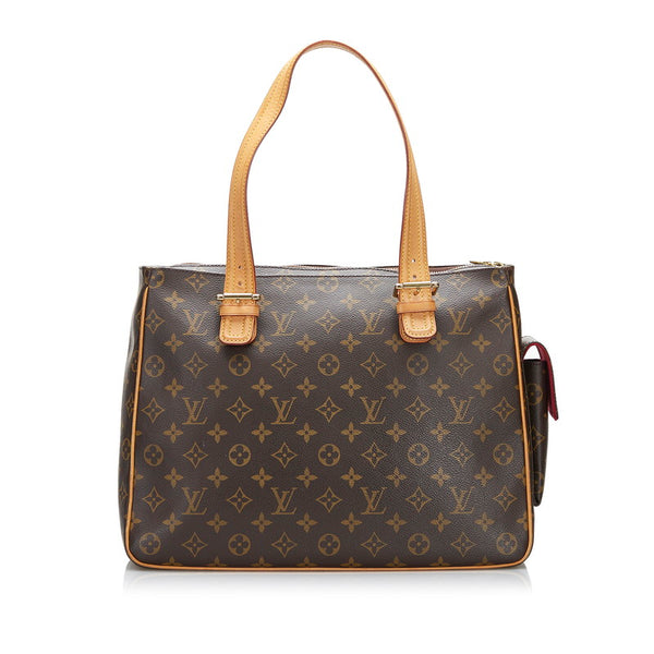 ルイ ヴィトン モノグラム ミュルティプリ シテ ハンドバッグ M51162 ブラウン PVC レザー レディース LOUIS VUITTON 【中古】