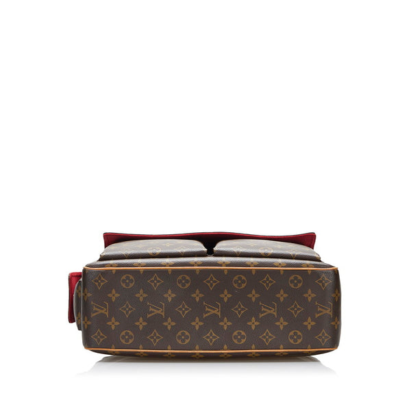 ルイ ヴィトン モノグラム ミュルティプリ シテ ハンドバッグ M51162 ブラウン PVC レザー レディース LOUIS VUITTON 【中古】