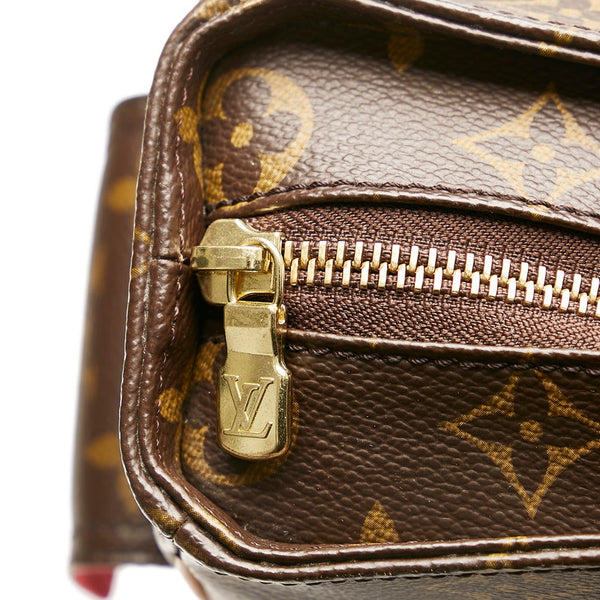 ルイ ヴィトン モノグラム ミュルティプリ シテ ハンドバッグ M51162 ブラウン PVC レザー レディース LOUIS VUITTON 【中古】