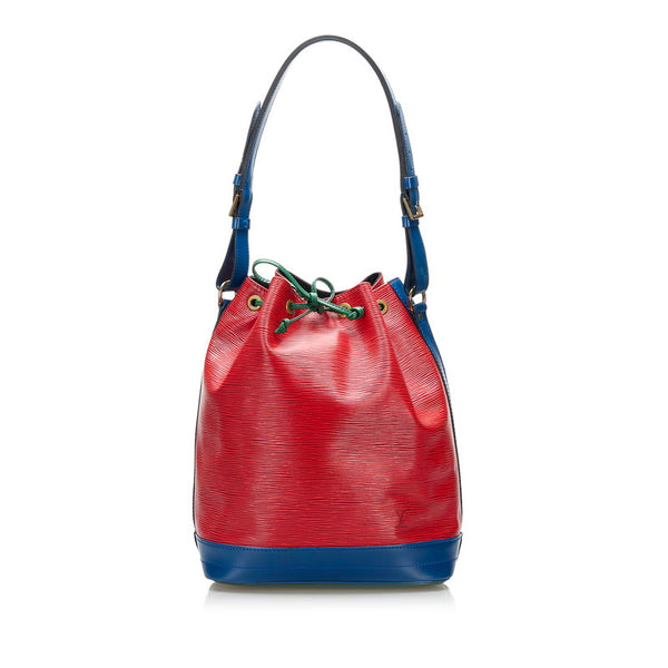 ルイ ヴィトン エピ ノエ ショルダーバッグ M44084 トリコロール レッド レザー レディース LOUIS VUITTON 【中古】
