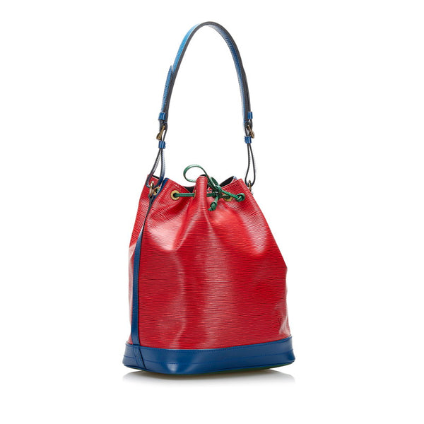 ルイ ヴィトン エピ ノエ ショルダーバッグ M44084 トリコロール レッド レザー レディース LOUIS VUITTON 【中古】