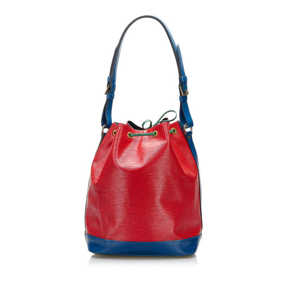 ルイ ヴィトン エピ ノエ ショルダーバッグ M44084 トリコロール レッド レザー レディース LOUIS VUITTON 【中古】