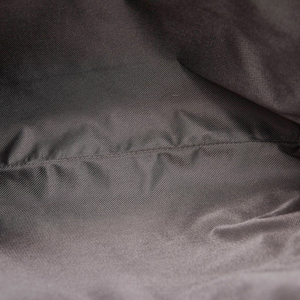 グッチ GGキャンバス トートバッグ 122797 ブラック キャンバス レザー レディース GUCCI 【中古】