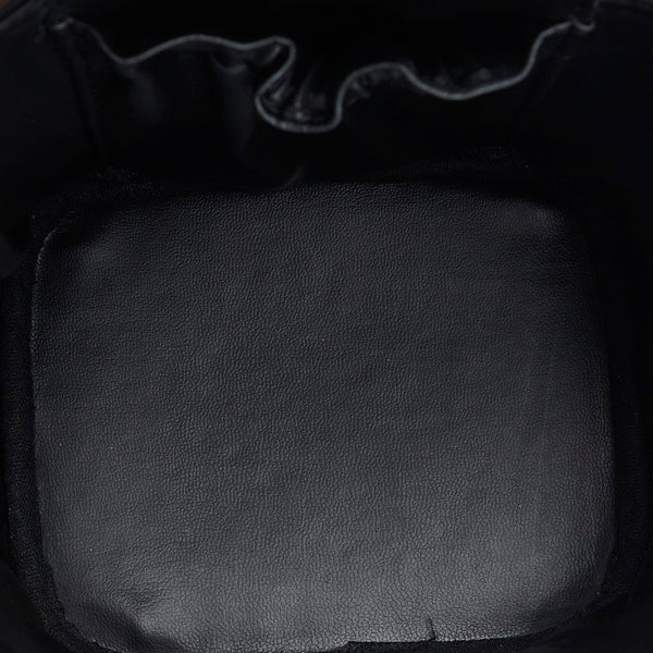 シャネル ココマーク ハンドバッグ バニティバッグ ブラック ゴールド キャビアスキン レディース CHANEL 【中古】