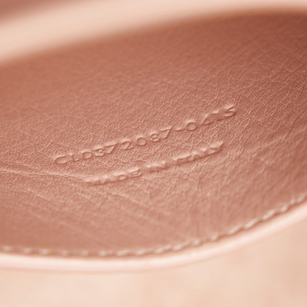 サンローラン ベイビーカバス ピンク レザー ハンドバッグ レディース SAINT LAURENT 【中古】