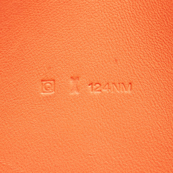 エルメス ドゴンロング  長財布 クレヴェット  レザー レディース HERMES 【中古】