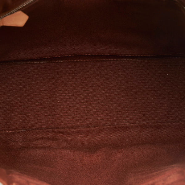 エルメス フールトゥPM ハンドバッグ ブラウン キャンバス レディース HERMES 【中古】