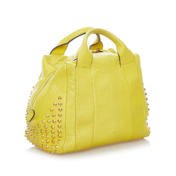 エム シー エム ハンドバッグ ショルダーバッグ 2WAY イエロー レザー レディース MCM 【中古】