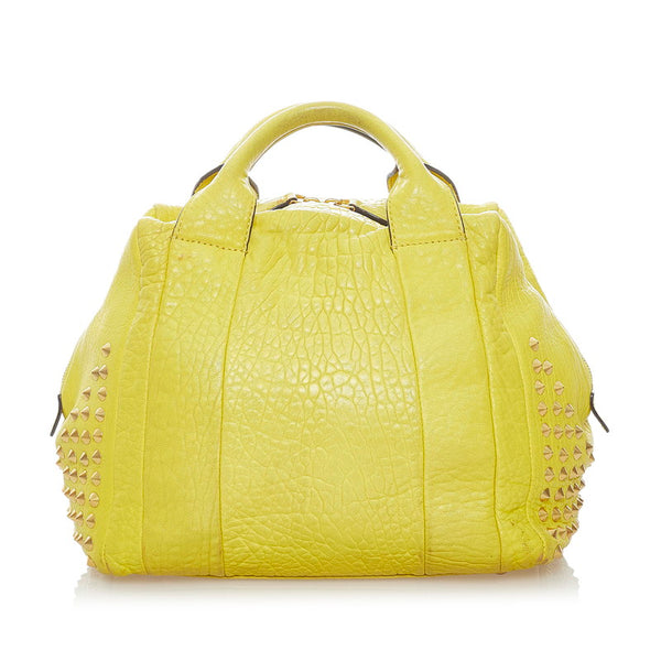 エム シー エム ハンドバッグ ショルダーバッグ 2WAY イエロー レザー レディース MCM 【中古】