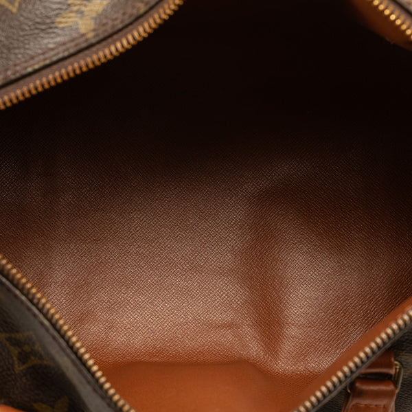 ルイ ヴィトン モノグラム パピヨン30(旧) ハンドバッグ M51365 ブラウン PVC レザー レディース LOUIS VUITTON 【中古】