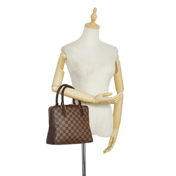 ルイ ヴィトン ダミエ ブレラ ハンドバッグ N51150 ブラウン PVC レザー レディース LOUIS VUITTON 【中古】
