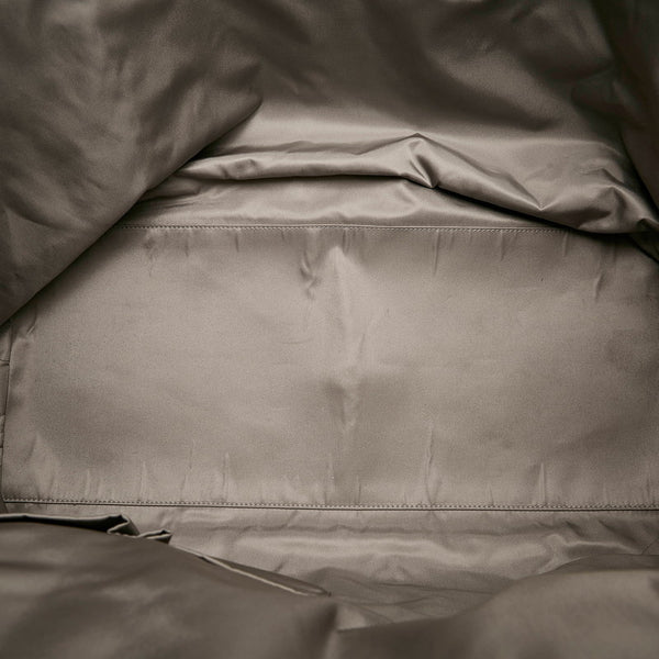 サンローラン ボストンバッグ 202128 527412 ブルー ナイロン レザー レディース SAINT LAURENT 【中古】