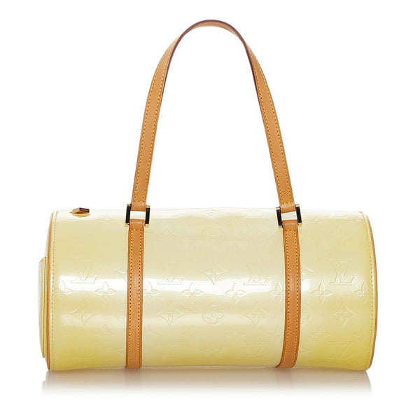 ルイ ヴィトン モノグラム ヴェルニ ベッドフォード ハンドバッグ M91006 ベージュ パテントレザー レディース LOUIS VUITTON 【中古】