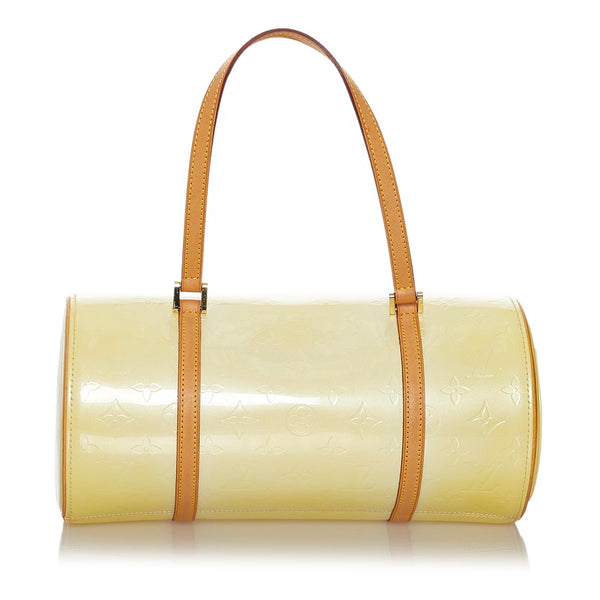 ルイ ヴィトン モノグラム ヴェルニ ベッドフォード ハンドバッグ M91006 ベージュ パテントレザー レディース LOUIS VUITTON 【中古】