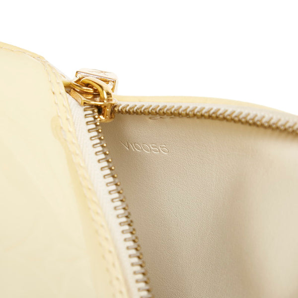 ルイ ヴィトン モノグラム ヴェルニ ベッドフォード ハンドバッグ M91006 ベージュ パテントレザー レディース LOUIS VUITTON 【中古】