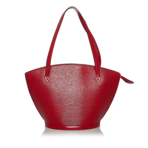 ルイ ヴィトン エピ サンジャック ショッピング ショルダーバッグ M52267 カスティリアンレッド レザー レディース LOUIS VUITTON 【中古】