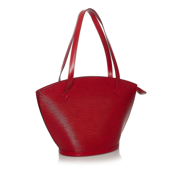 ルイ ヴィトン エピ サンジャック ショッピング ショルダーバッグ M52267 カスティリアンレッド レザー レディース LOUIS VUITTON 【中古】