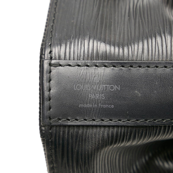 ルイ ヴィトン エピ サックデポールPM ショルダーバッグ M80157 ノワール ブラック レザー レディース LOUIS VUITTON 【中古】
