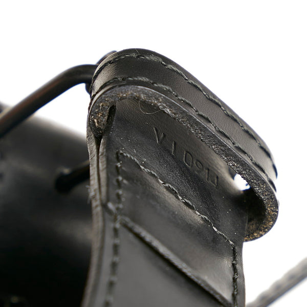 ルイ ヴィトン エピ サックデポールPM ショルダーバッグ M80157 ノワール ブラック レザー レディース LOUIS VUITTON 【中古】