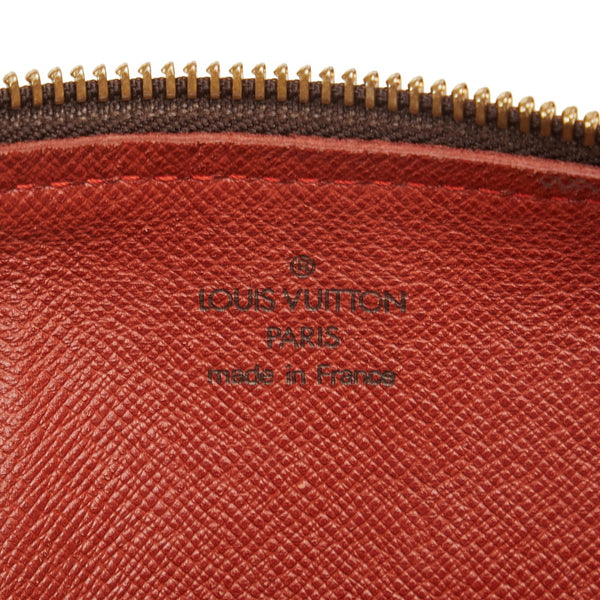 ルイ ヴィトン ダミエ パピヨン30 ハンドバッグ N51303 ブラウン PVC レザー レディース LOUIS VUITTON 【中古】