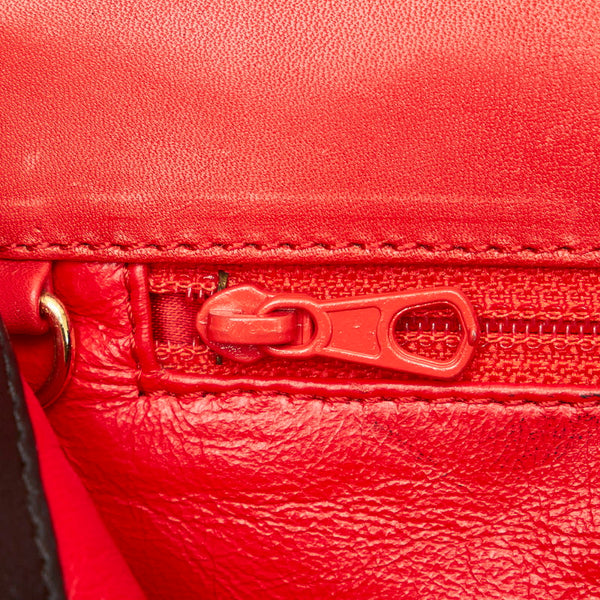 カルティエ パンテール ブラック レザー クラッチバッグ レディース CARTIER 【中古】