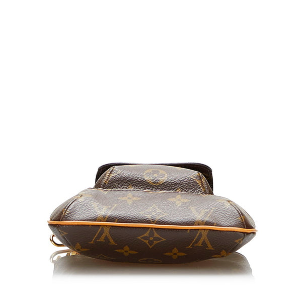 ルイ ヴィトン モノグラム パルティシオン アクセサリーポーチ M51901 ブラウン PVC レザー レディース LOUIS VUITTON 【中古】