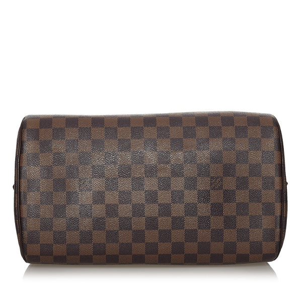 ルイ ヴィトン ダミエ リベラMM ハンドバッグ N41434 ブラウン PVC レザー レディース LOUIS VUITTON 【中古】