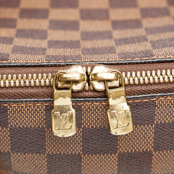 ルイ ヴィトン ダミエ リベラMM ハンドバッグ N41434 ブラウン PVC レザー レディース LOUIS VUITTON 【中古】