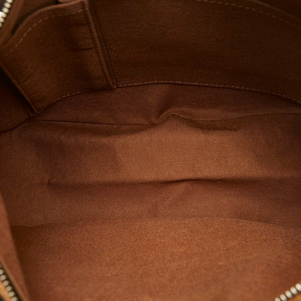 ルイ ヴィトン モノグラム トゥラムPM ハンドバッグ ショルダーバッグ M40076 ブラウン PVC レザー レディース LOUIS VUITTON 【中古】