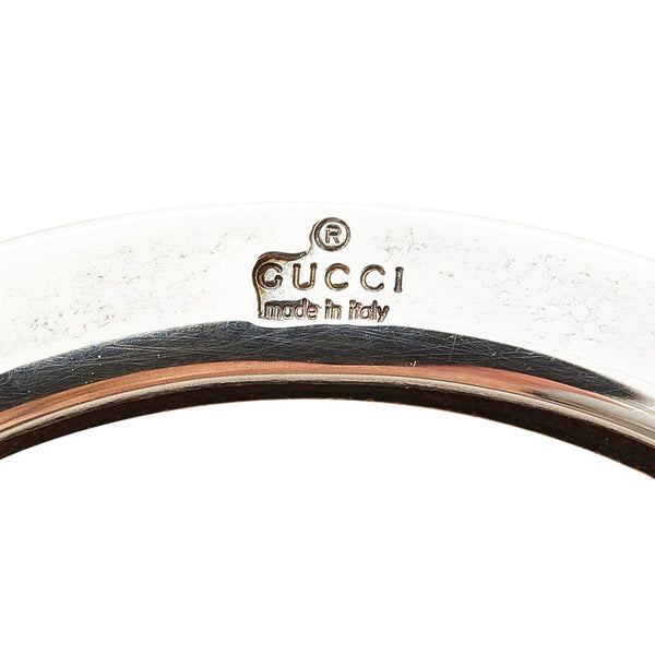 グッチ Gロゴ マネークリップ シルバー SV925 シルバー レディース GUCCI 【中古】