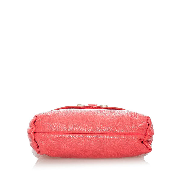 クロエ リリィ ハンドバッグ ショルダーバッグ 2WAY コーラルピンク レザー レディース Chloe 【中古】