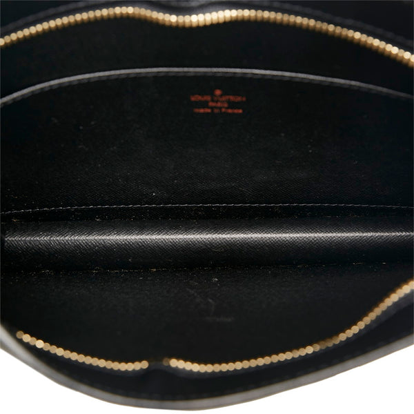 ルイ ヴィトン エピ ポシェット オム セカンドバッグ クラッチバッグ M52522 ノワール ブラック レザー レディース LOUIS VUITTON 【中古】