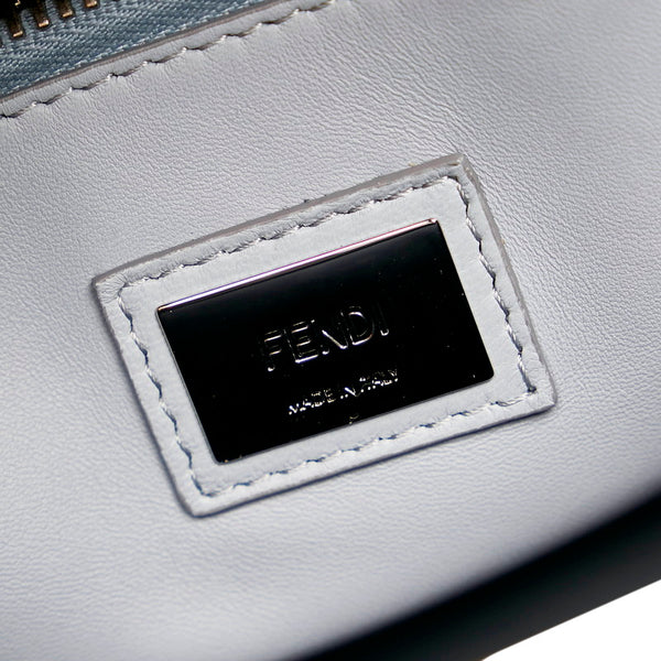 フェンディ ピーカブー ハンドバッグ ショルダーバッグ 2WAY 8BN290 ネイビー レザー レディース FENDI 【中古】